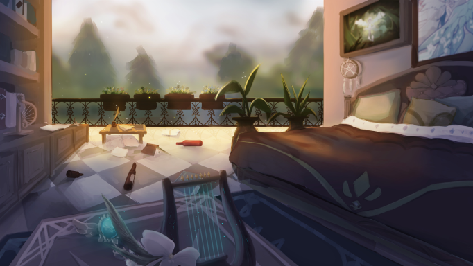 room design for a known character